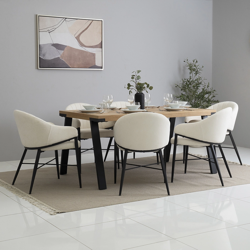 Griffin 6-Seater Dining Set - Image 13