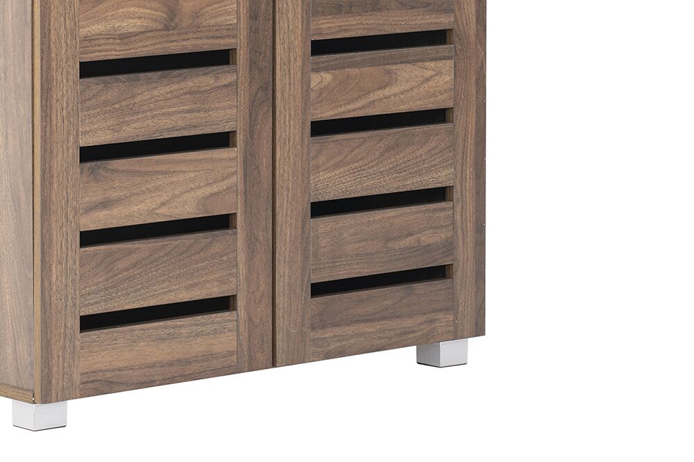 Mia Shoe Cabinet-Dark Oak - Image 8