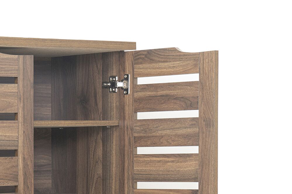 Mia Shoe Cabinet-Dark Oak - Image 6
