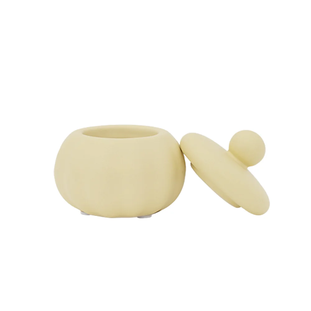 Quinn ceramic deco jar 7.8*7.8*8 cm - Image 5