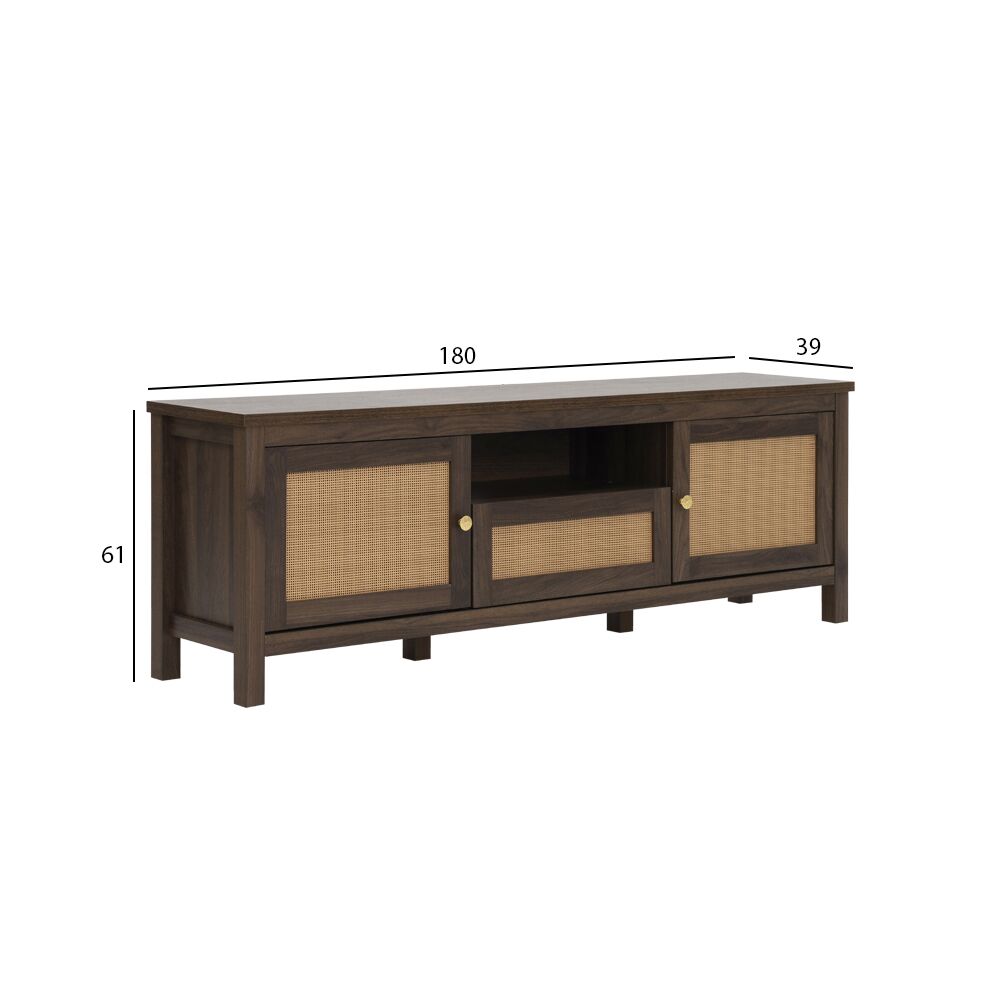 Agoda Tv Unit-Walnut - Image 2