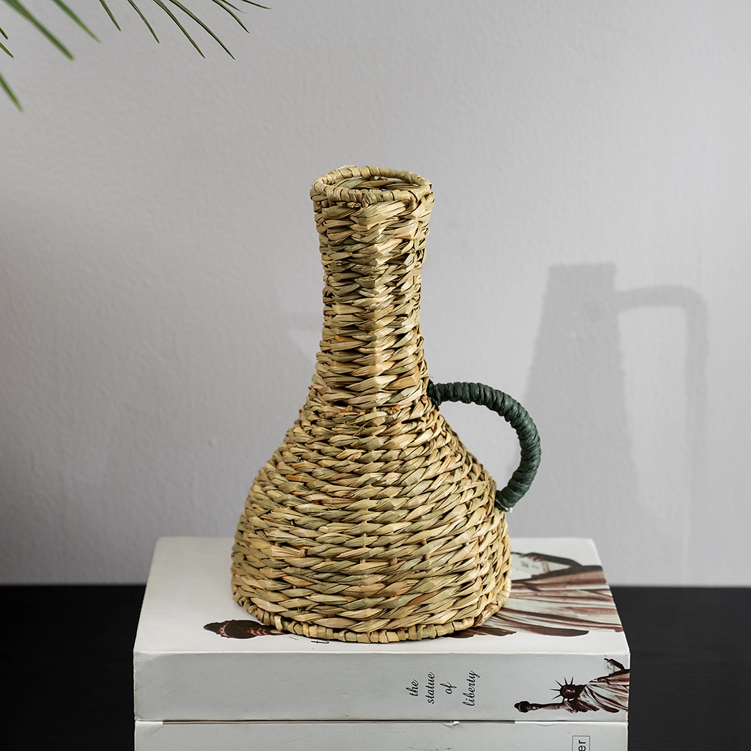Auden seagrass vase 19x18x25CM - Image 5