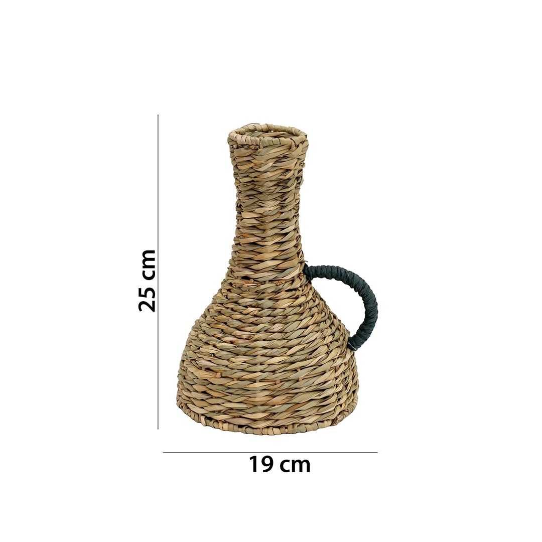 Auden seagrass vase 19x18x25CM - Image 2