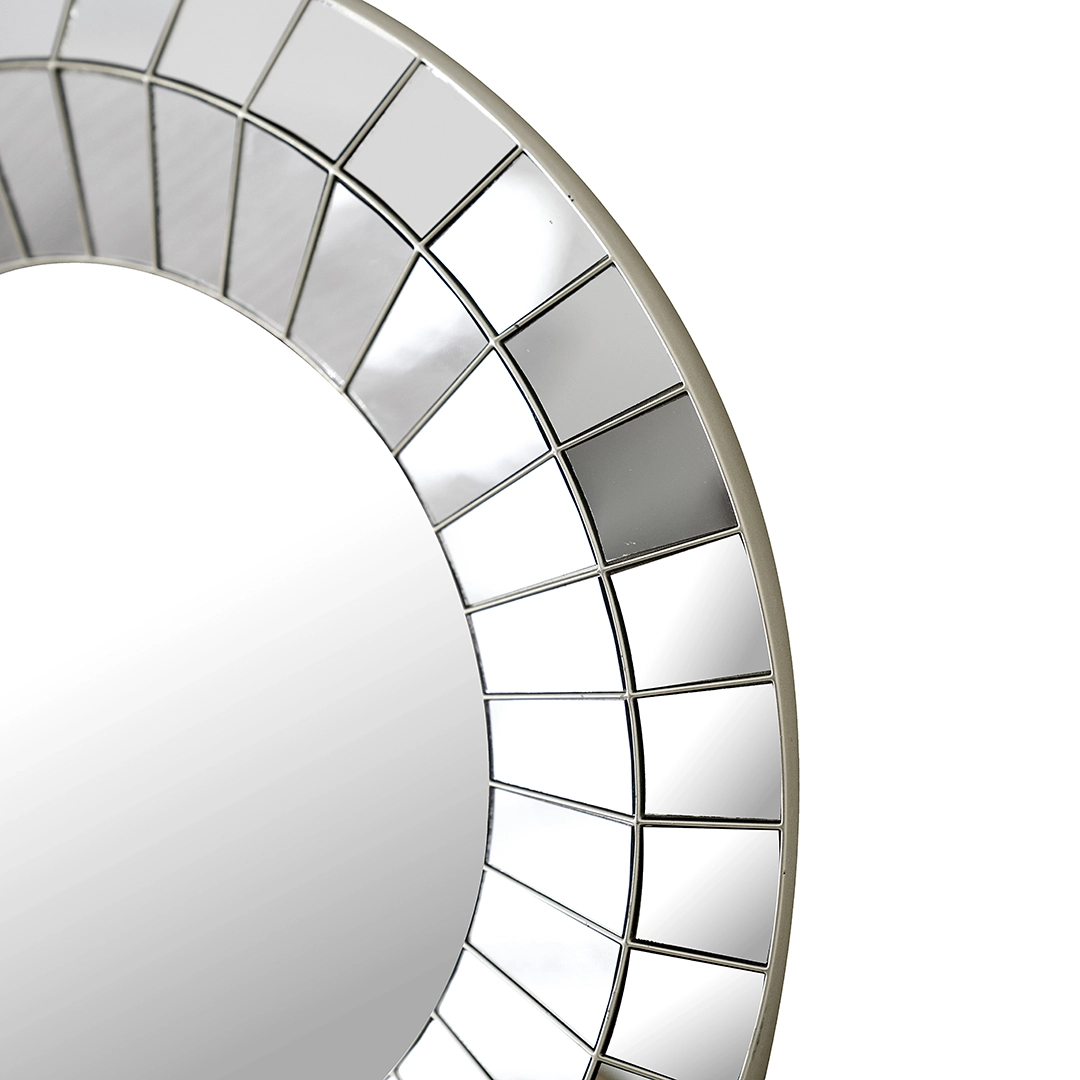 Sierra decorative wall mirror champagne 39x3X39 cm - Image 3