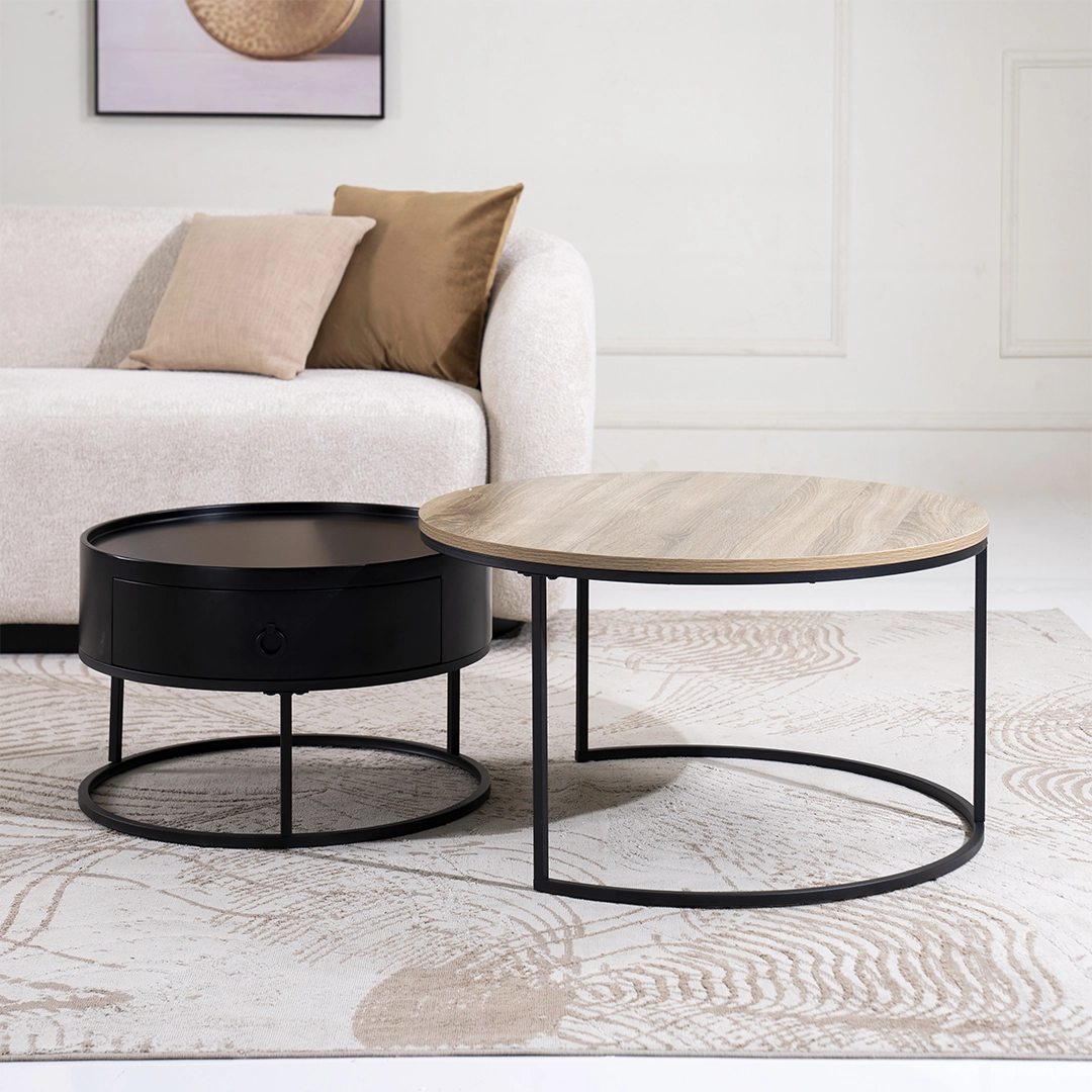 Elva 2 piece Coffee Table Set - Image 4