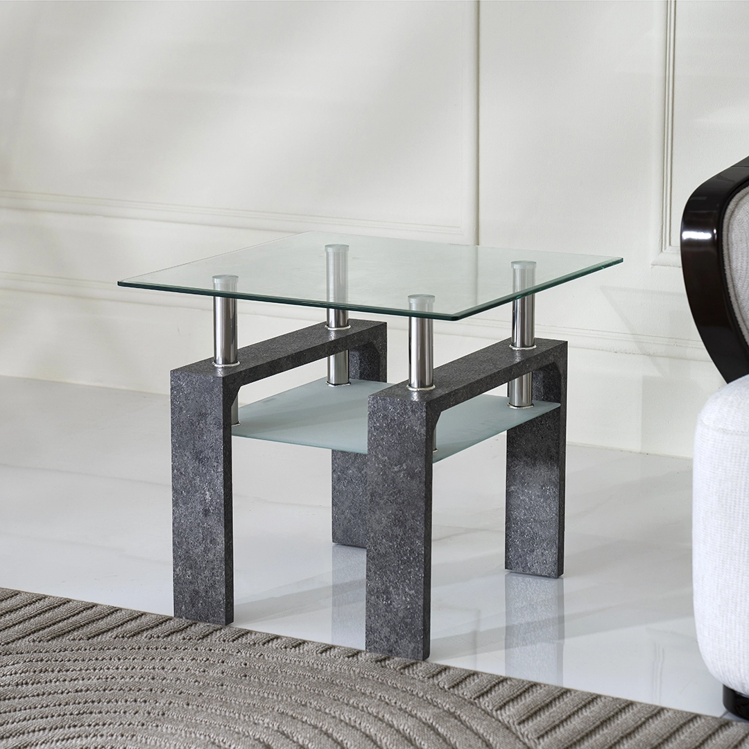 Lucas End Table-Grey - Image 6