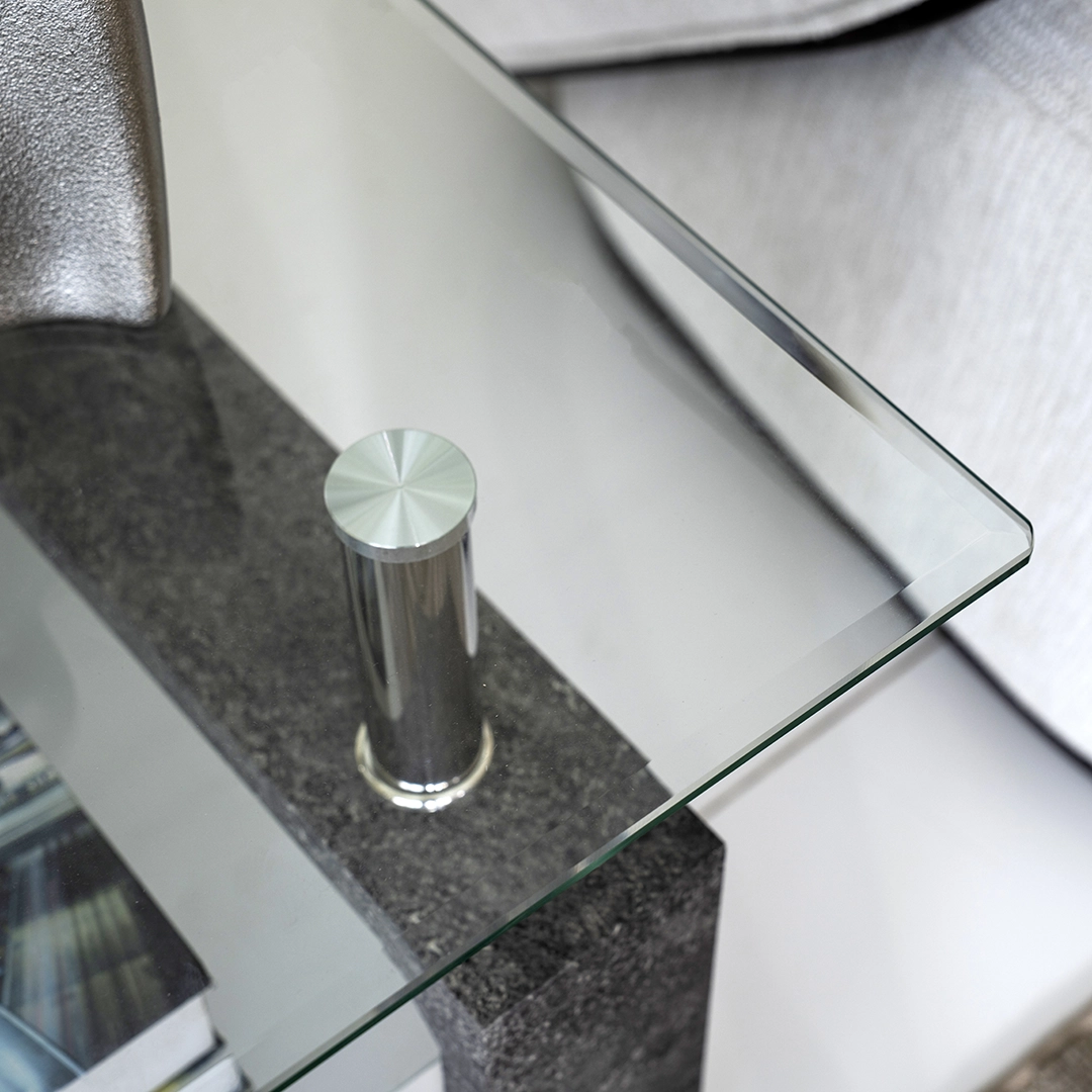 Lucas End Table-Grey - Image 3