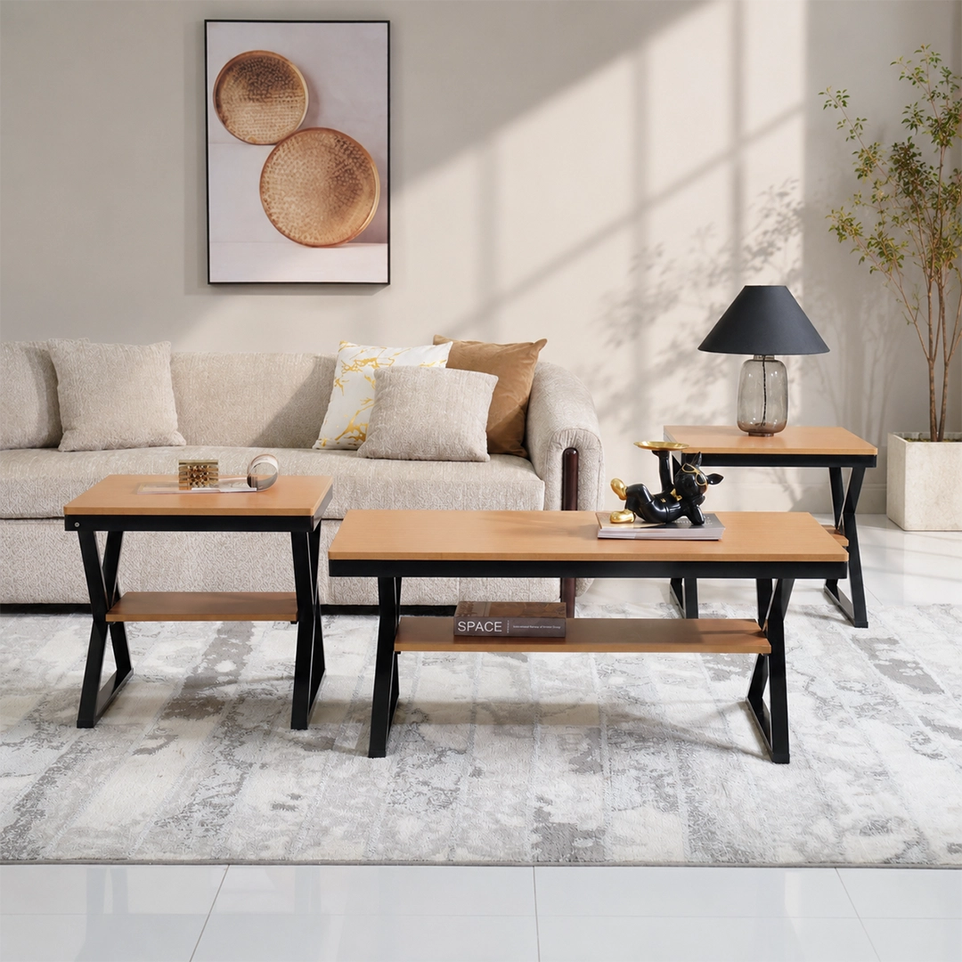 Nile 3-piece Coffee Table Set - Image 5