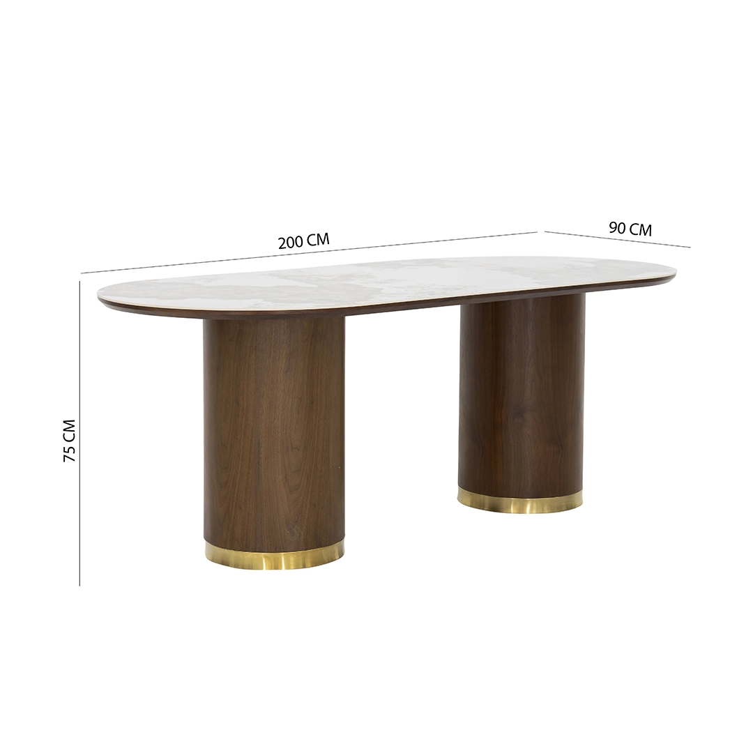 Crystal 6-Seater Dining Set - Image 2