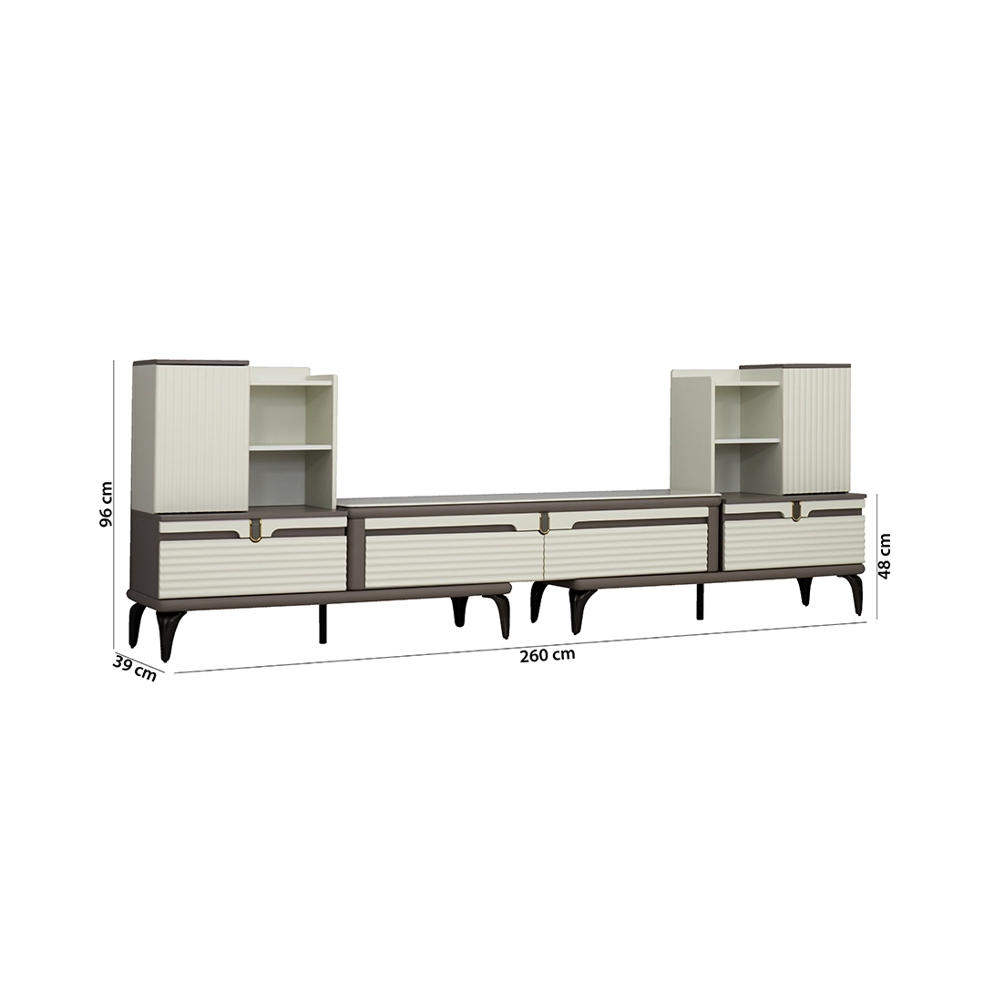 Eyfel 260 Extendable Tv Unit - Image 2