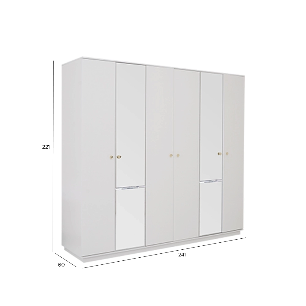 Dobby 6-Piece King Bedroom Set-180*200 cm - Image 15