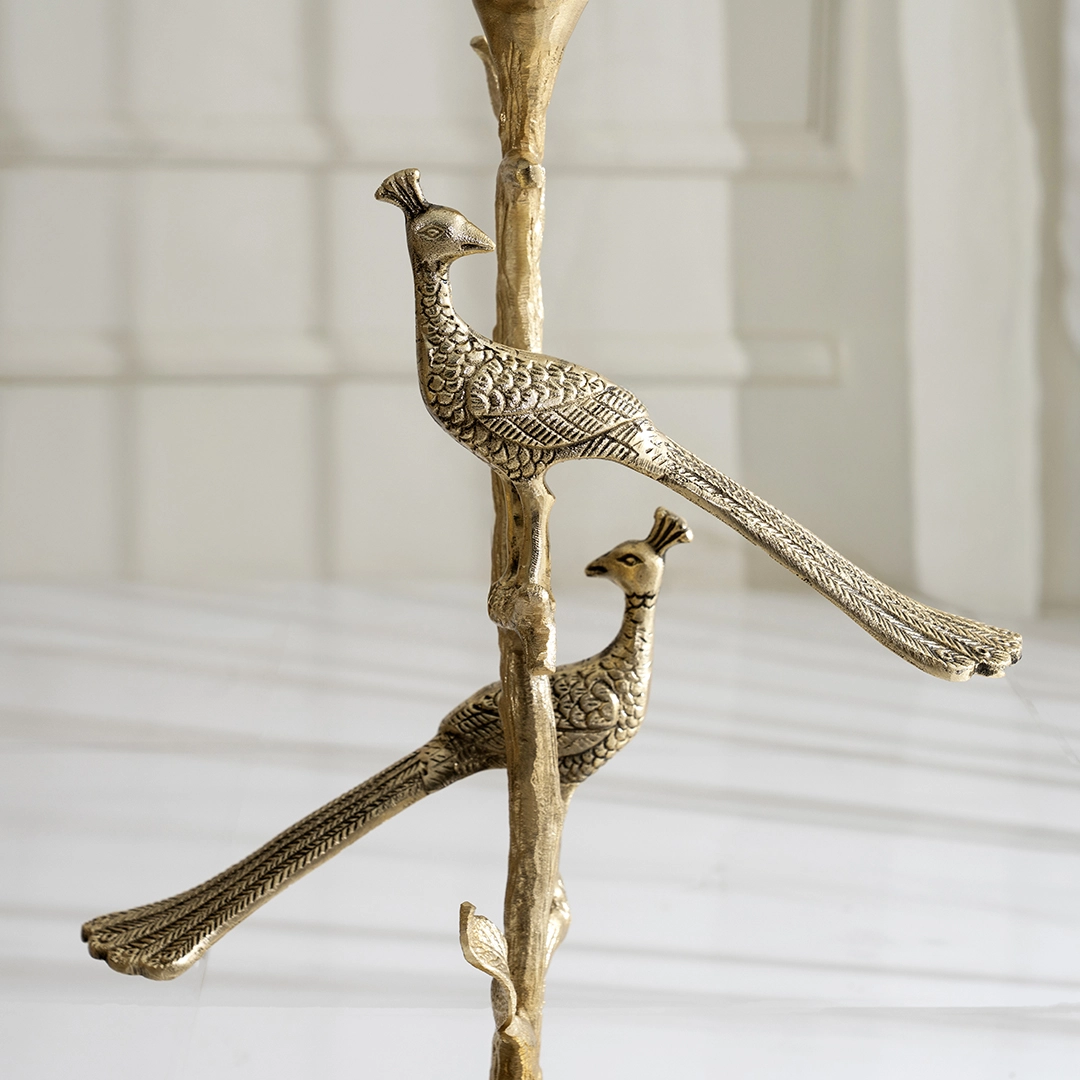Twin Peacock Accent Table - Image 3
