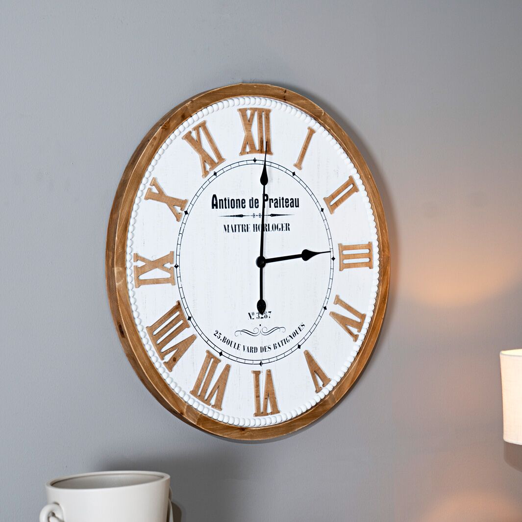 Chronos Wall Clock White 68Cm - Image 3