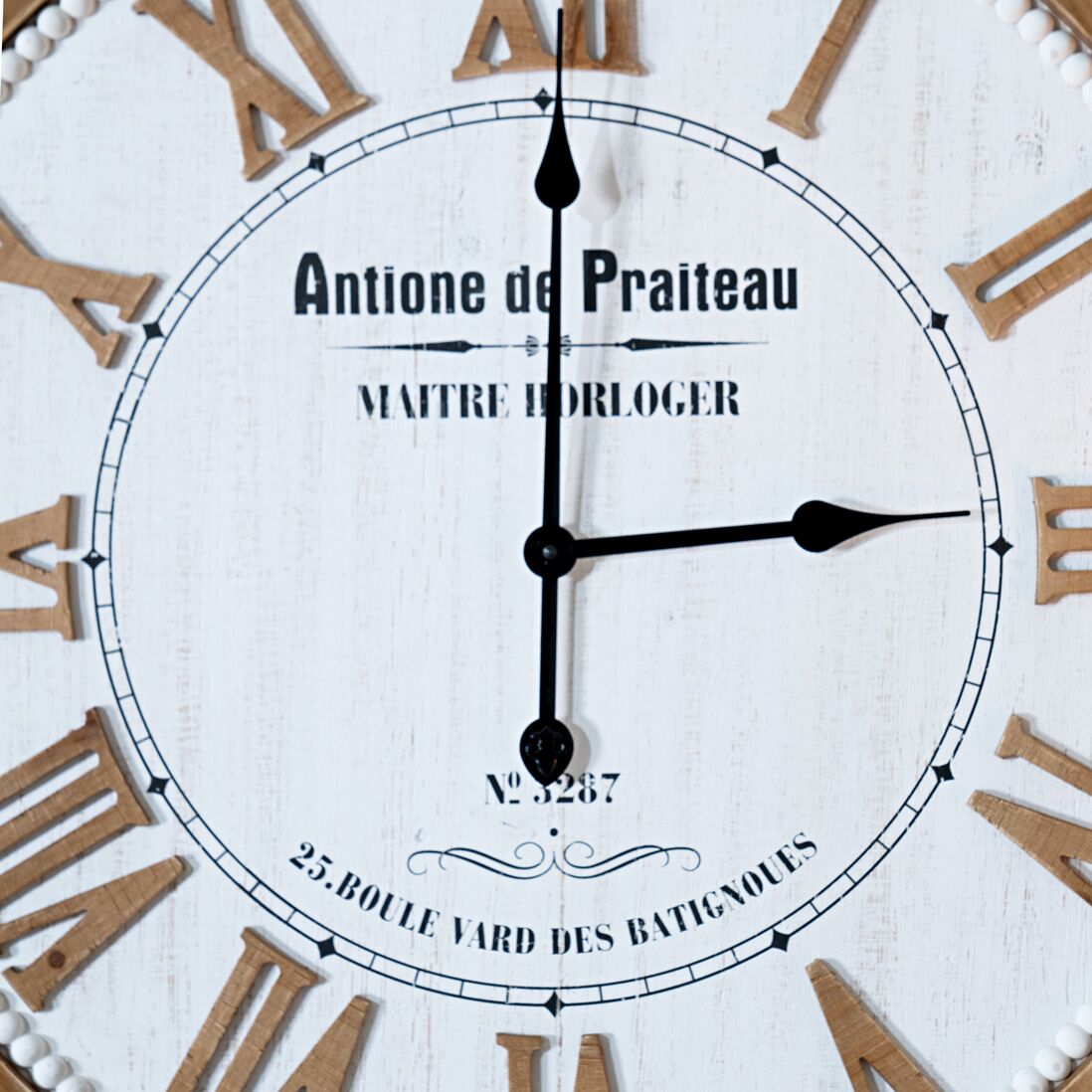 Chronos Wall Clock White 68Cm - Image 6