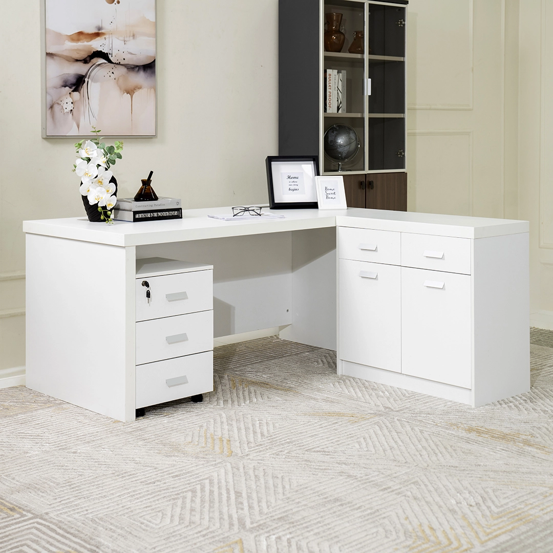 Sky Office Table-White