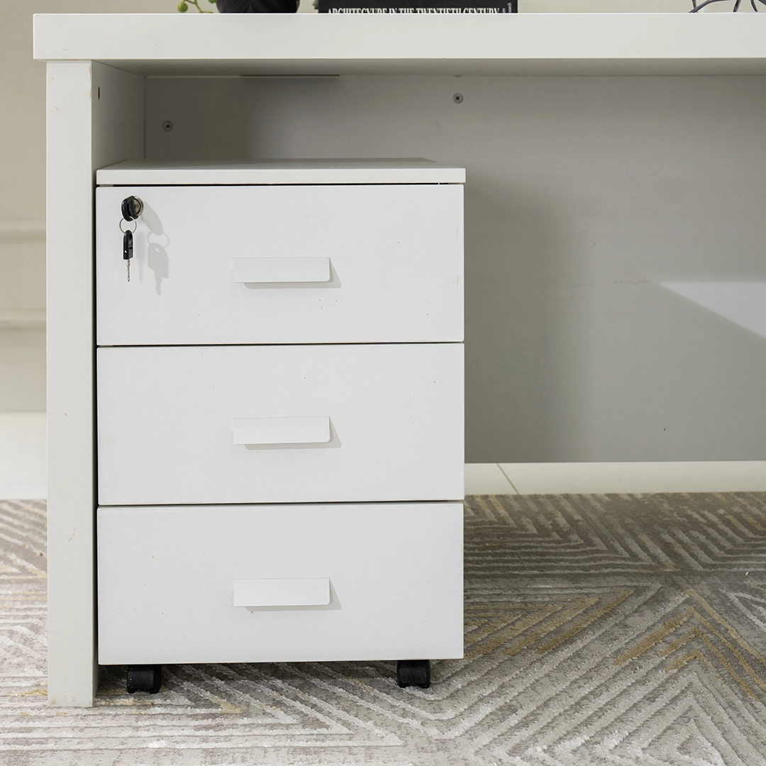 Sky Office Table-White - Image 8