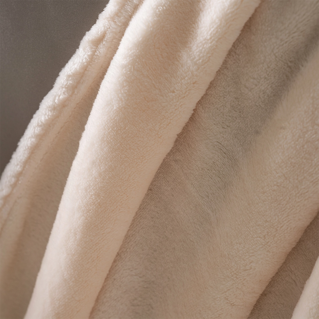 Celestine Solid Blanket Beige 200x230Cm - Image 4