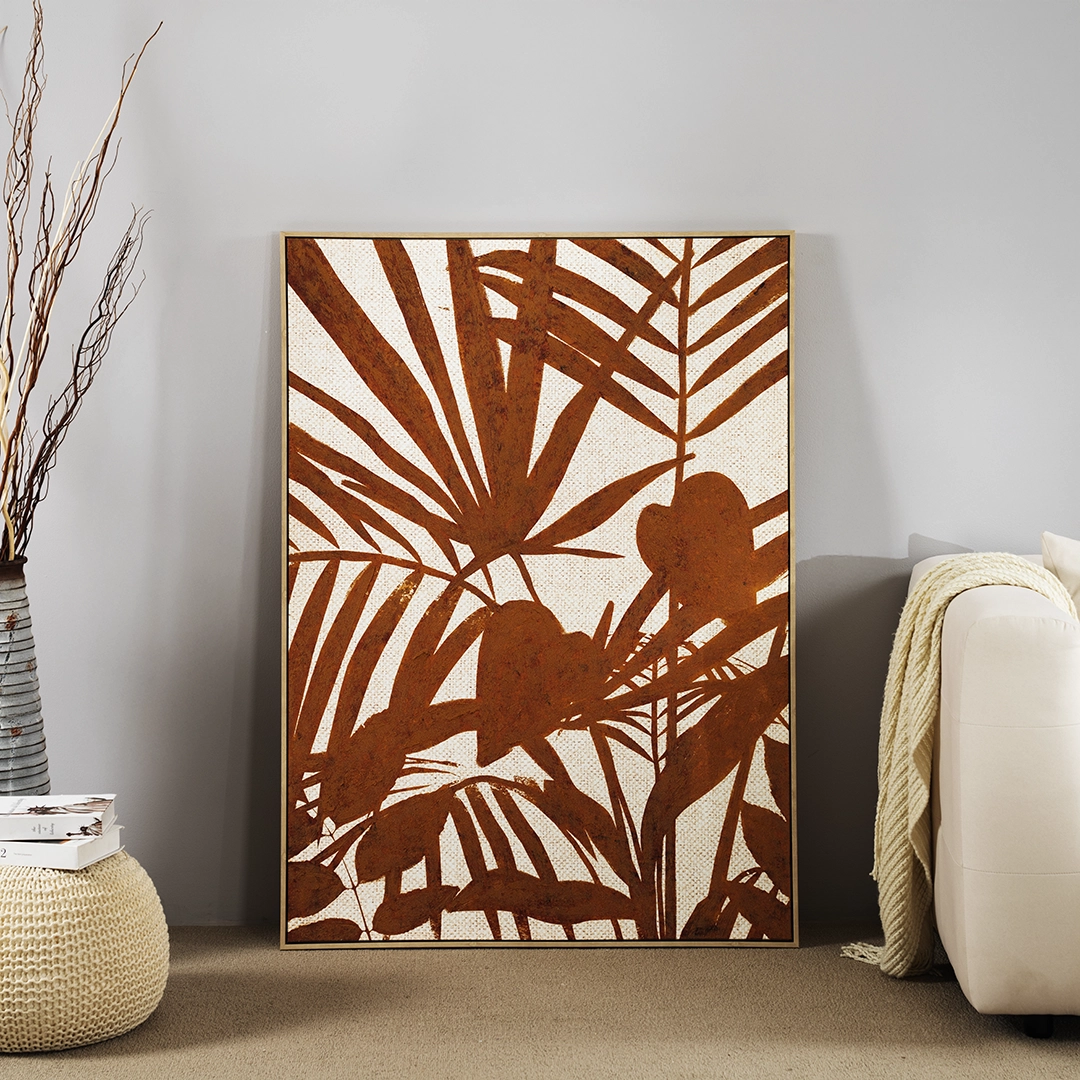 Elm framed canvas wall art 102.6×4.3×142.6cm - Image 7