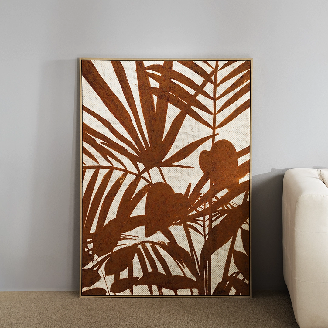 Elm framed canvas wall art 102.6×4.3×142.6cm - Image 6