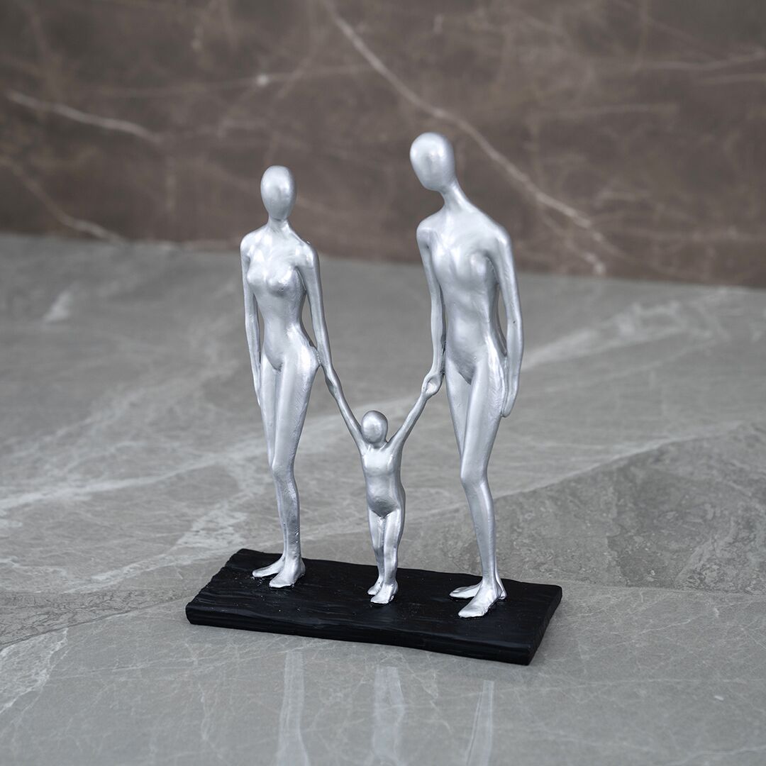 Auric Polyresin family accent 17.5 x 8 x 24.5 cm - Image 3