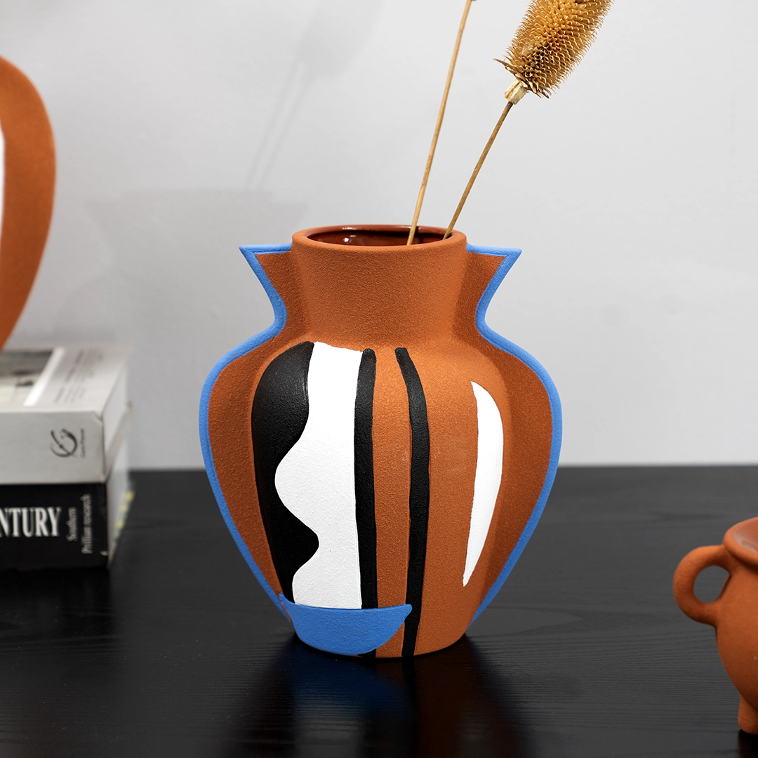 Auden ceramic vase 18.4X12.3X20.1cm - Image 3
