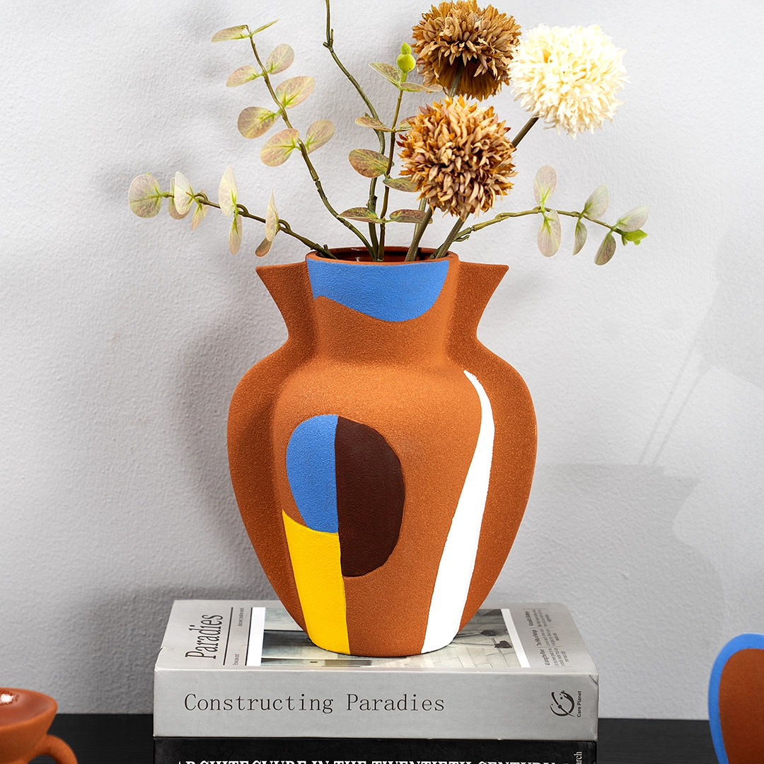 Auden ceramic vase 20X13.5X25.4cm - Image 5