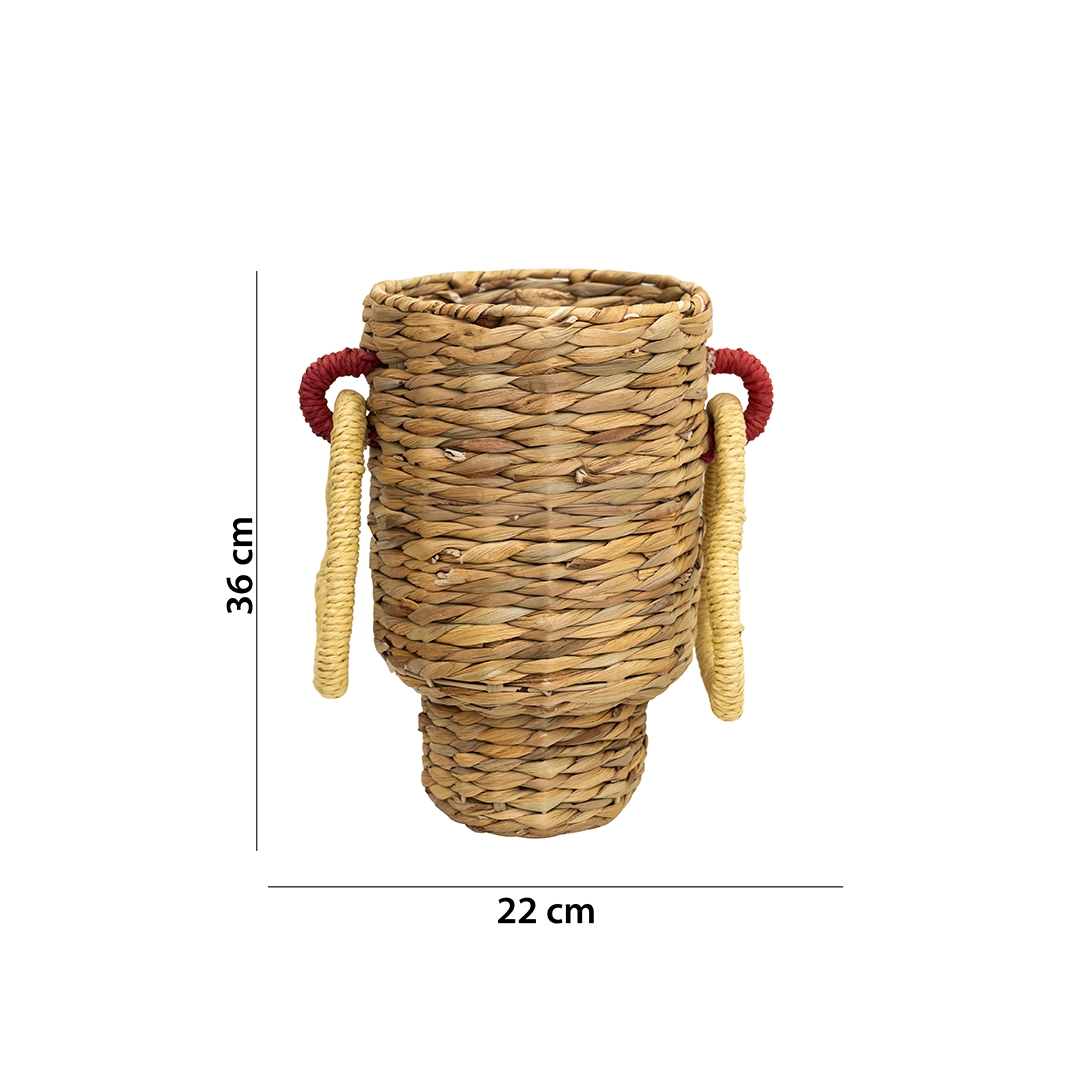 Auden seagrass vase 22x22x36CM - Image 2