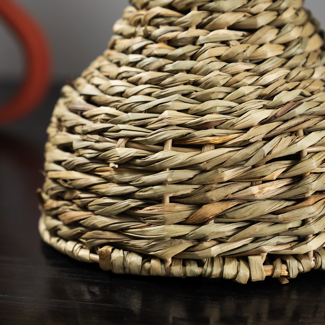 Auden seagrass vase 18.5x18x25CM - Image 4