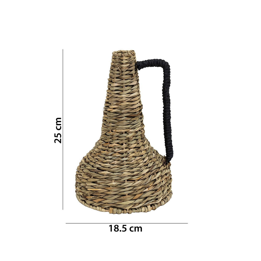 Auden seagrass vase 18.5x18x25CM - Image 2
