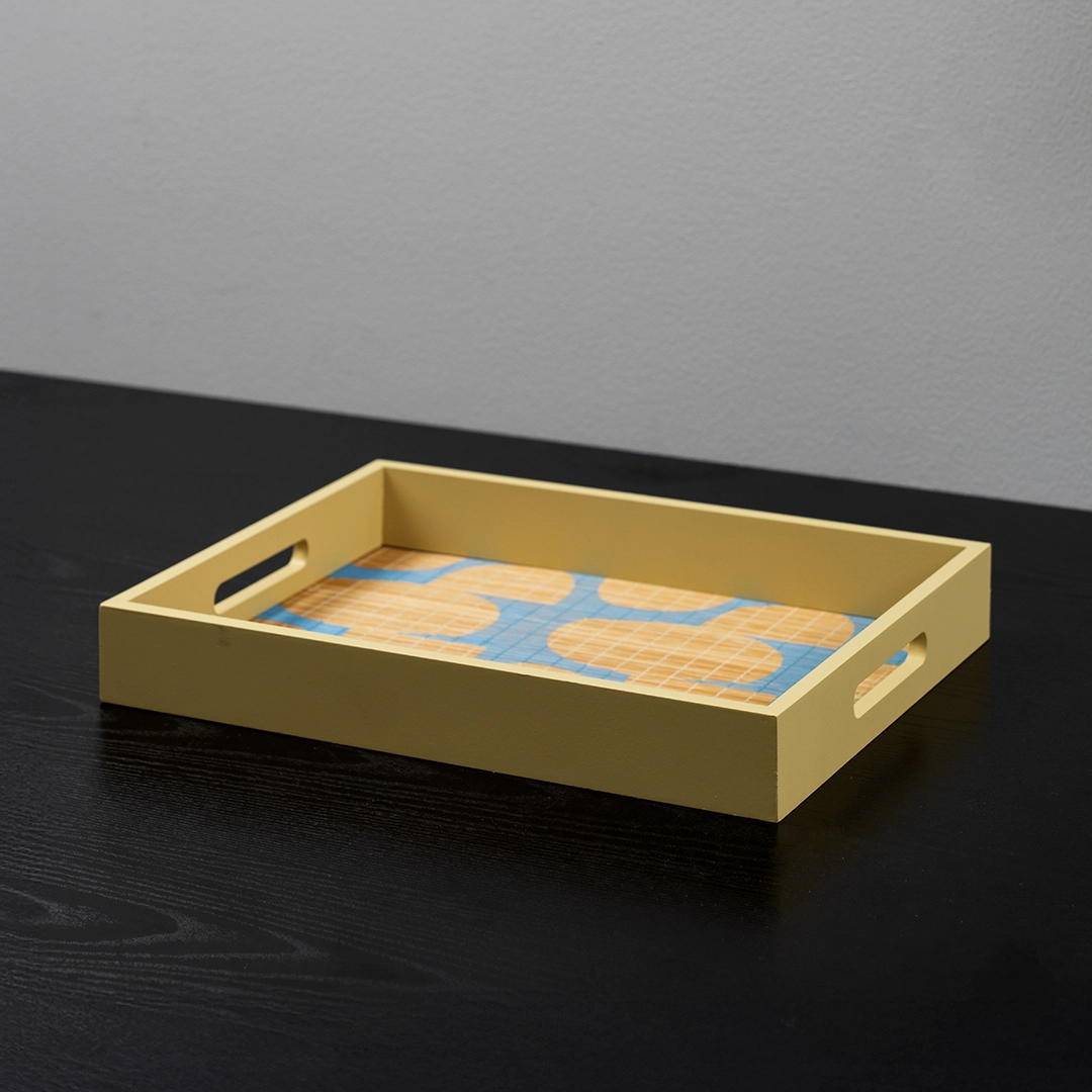Auden wooden deco tray 30.5X5X40cm - Image 3