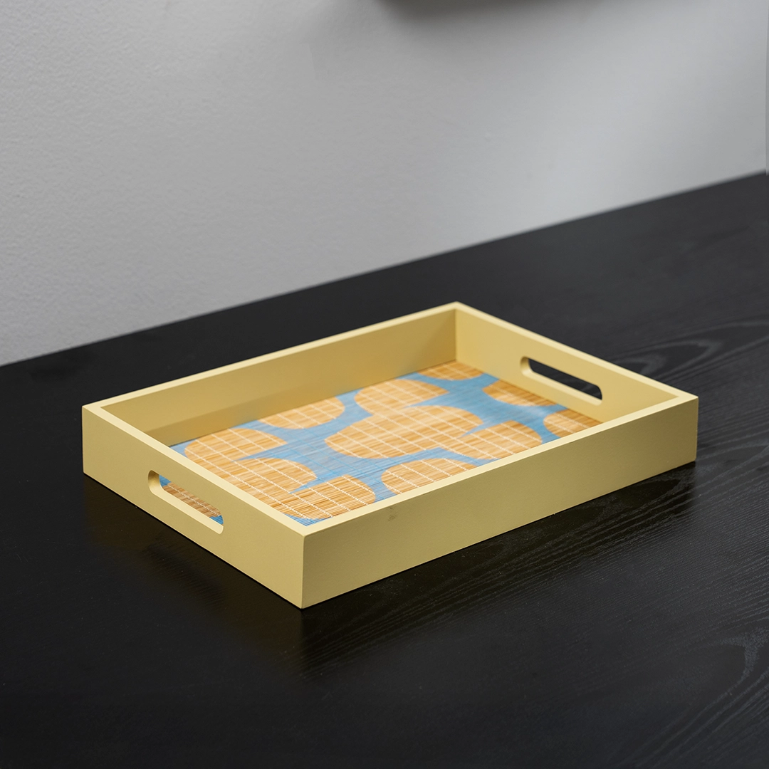 Auden wooden deco tray 25X5X35cm - Image 3