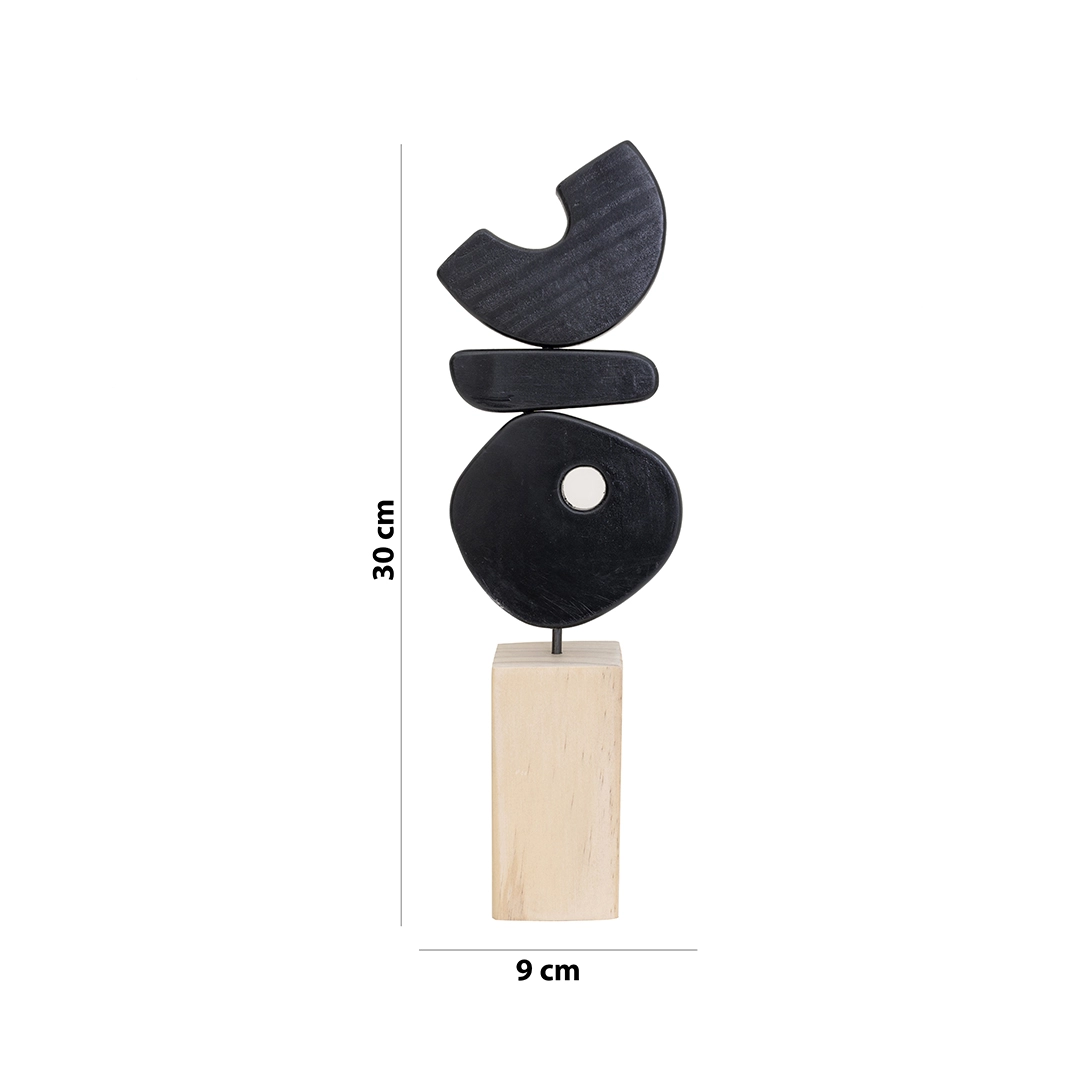 Auden wooden accent 9X5X30cm - Image 2