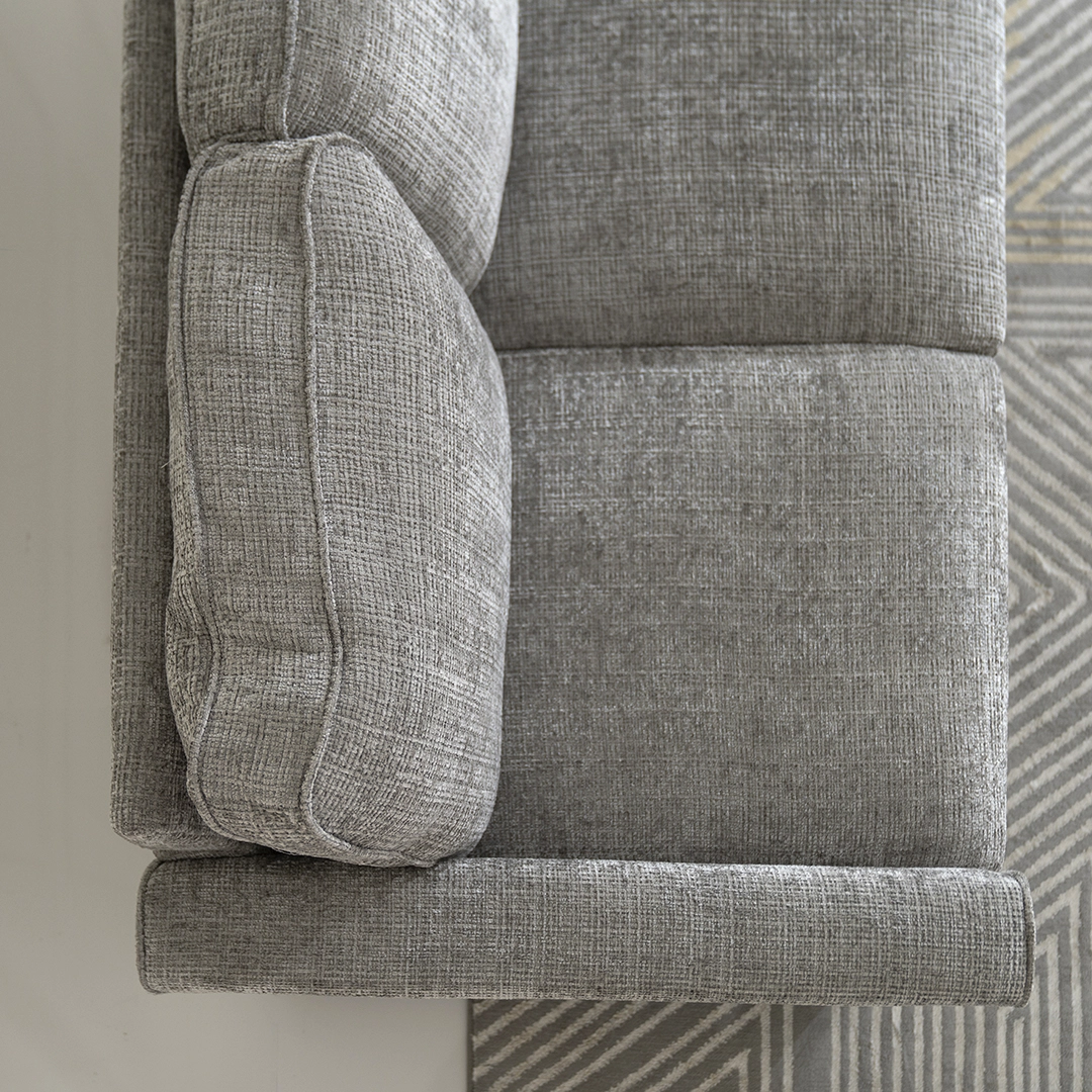 Bloom 6-Seater Sofa Set-Metal Grey - Image 10