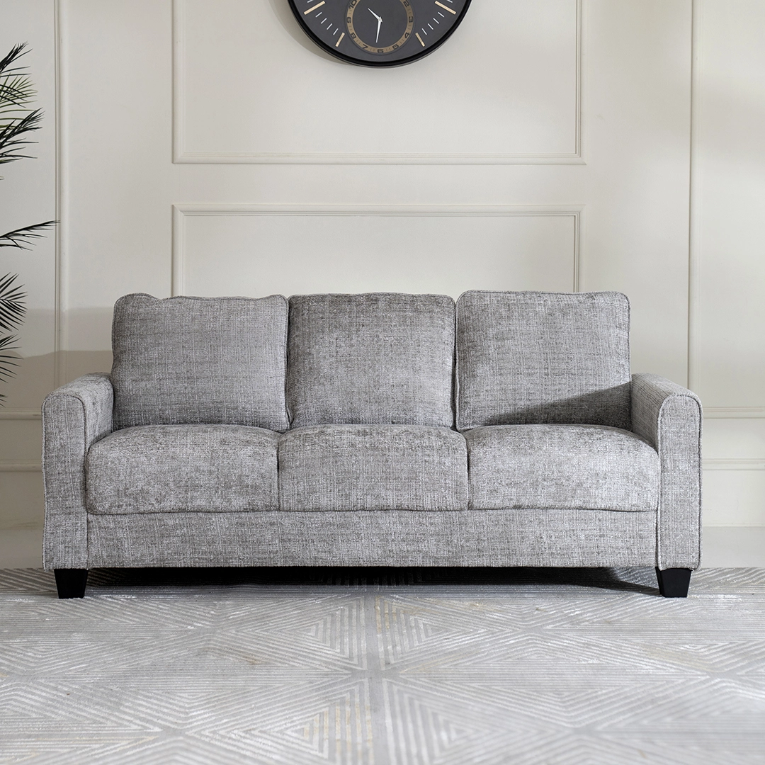 Bloom 6-Seater Sofa Set-Metal Grey - Image 4