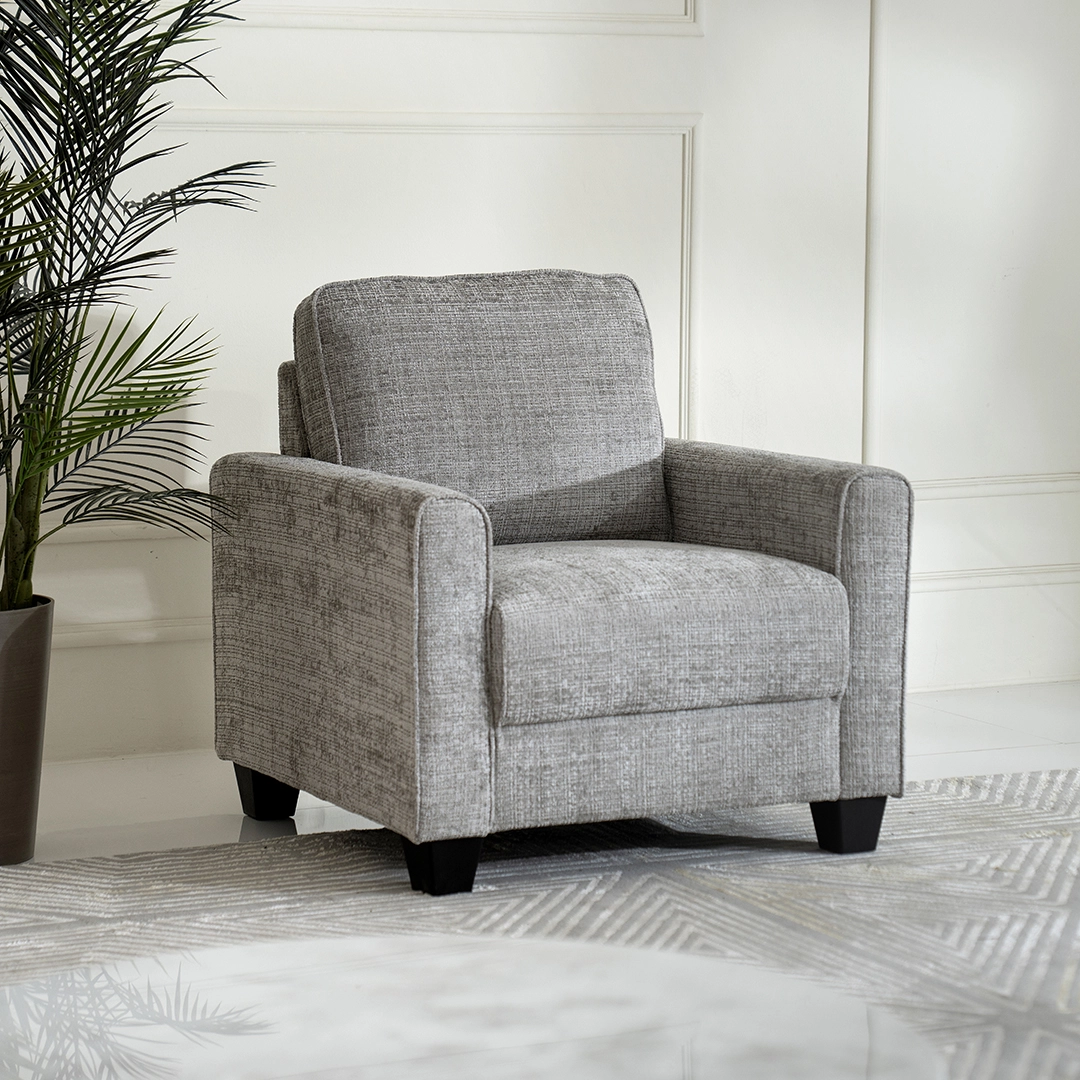 Bloom 6-Seater Sofa Set-Metal Grey - Image 9