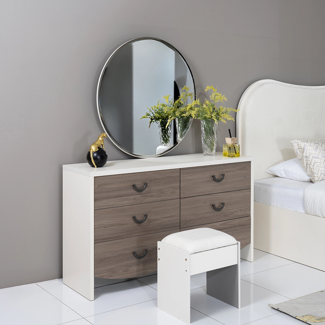 Lilian 6-Piece King Bedroom Set-180*200 cm - Image 16