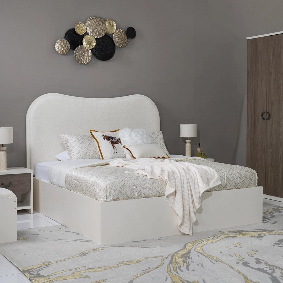 Lilian 6-Piece King Bedroom Set-180*200 cm - Image 7