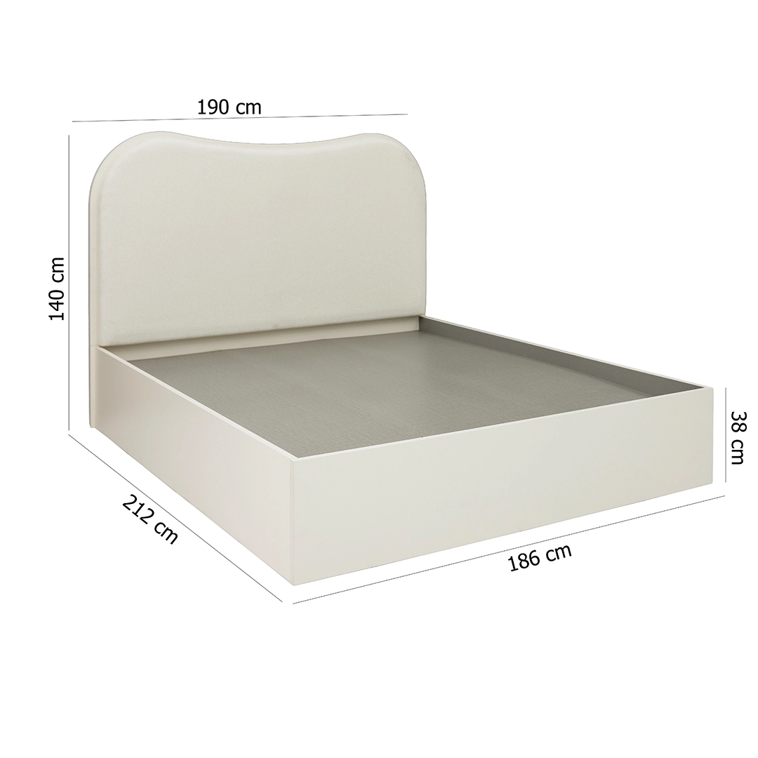 Lilian 6-Piece King Bedroom Set-180*200 cm - Image 2