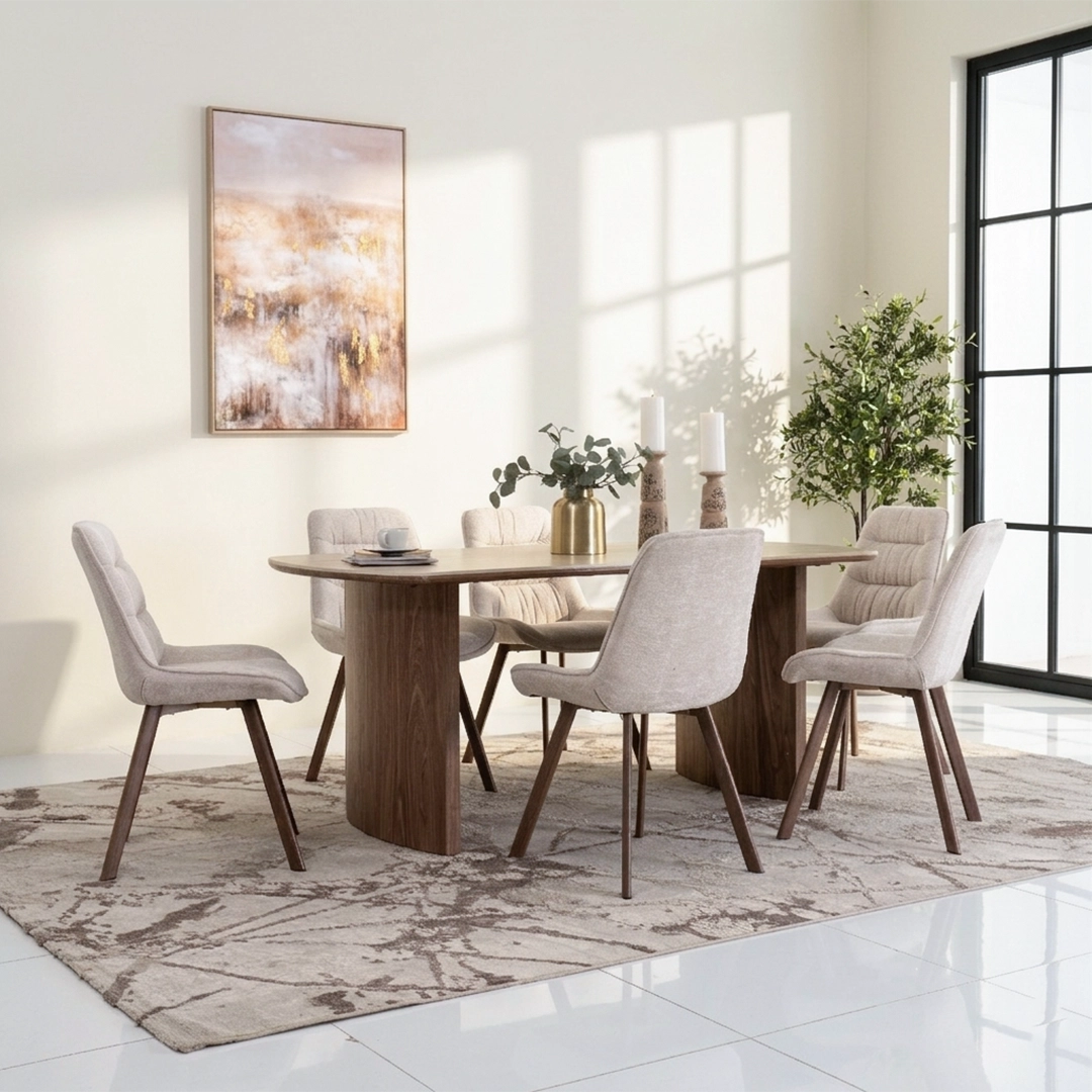 Soho 6-Seater Dining Set - Image 4