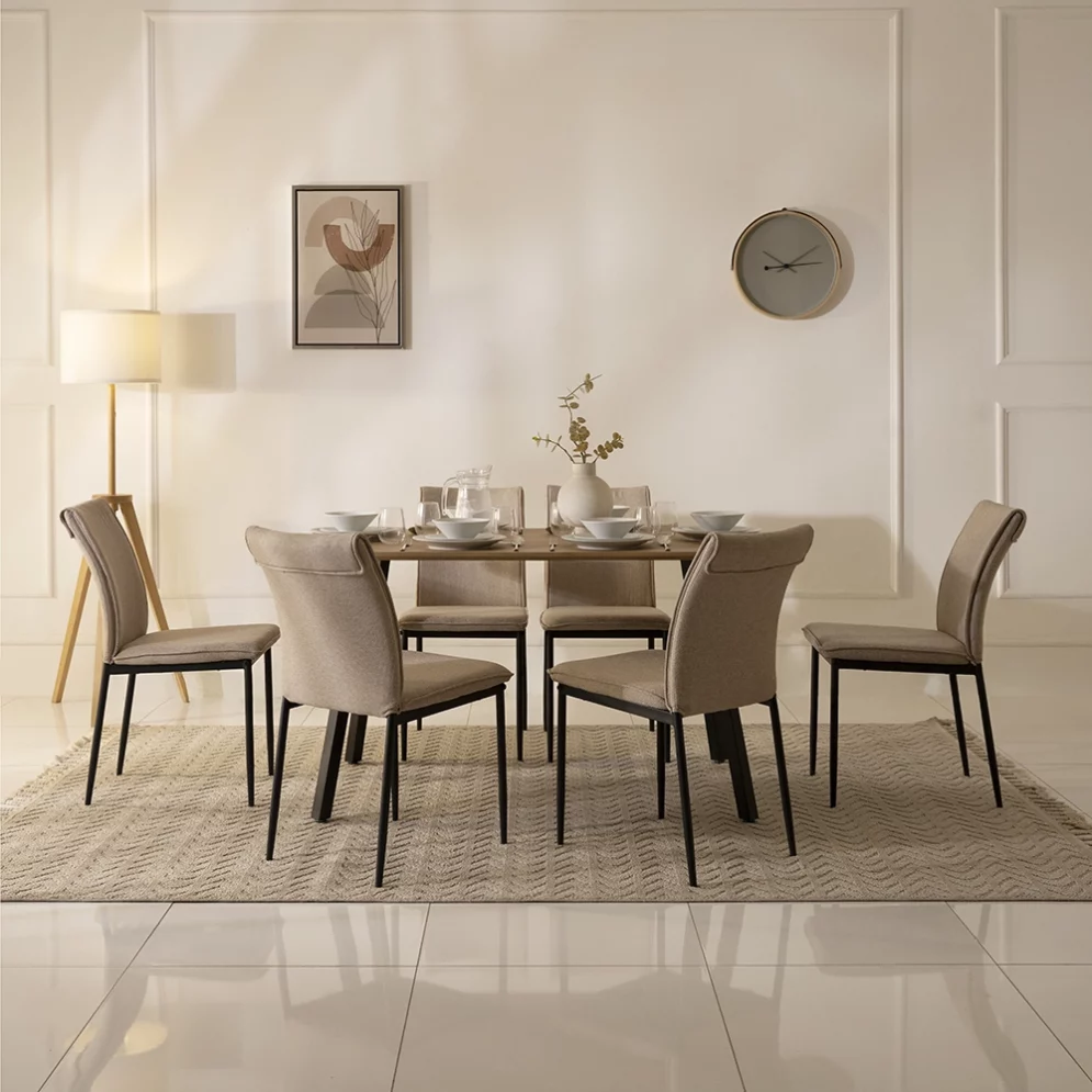 Kris 6 Seater Dining Set