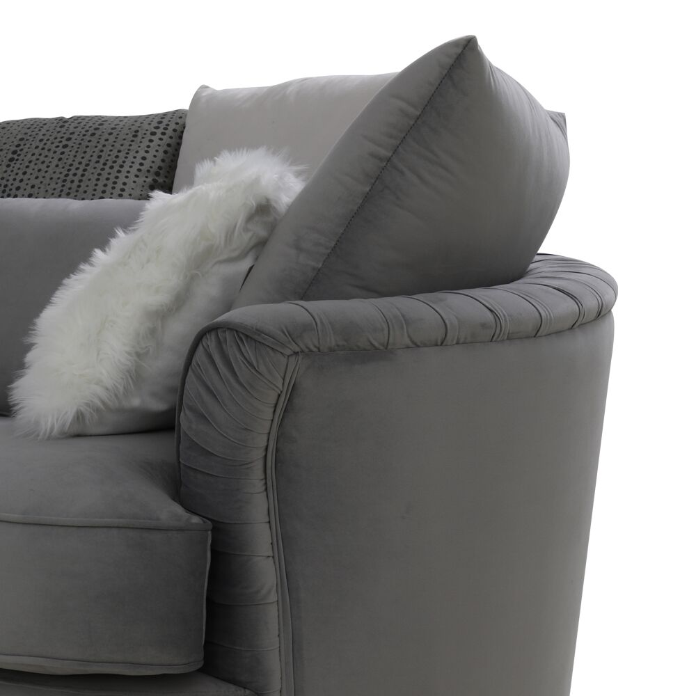 Palm Corner Sofa With Ottoman - Image 2