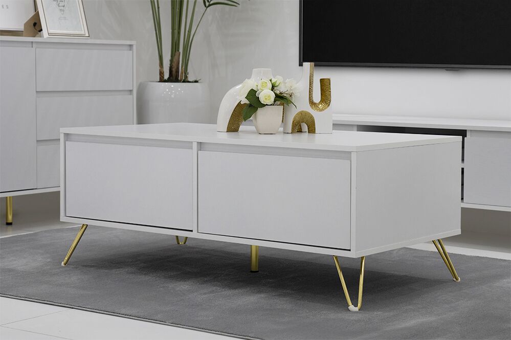 Stellate Coffee Table-White