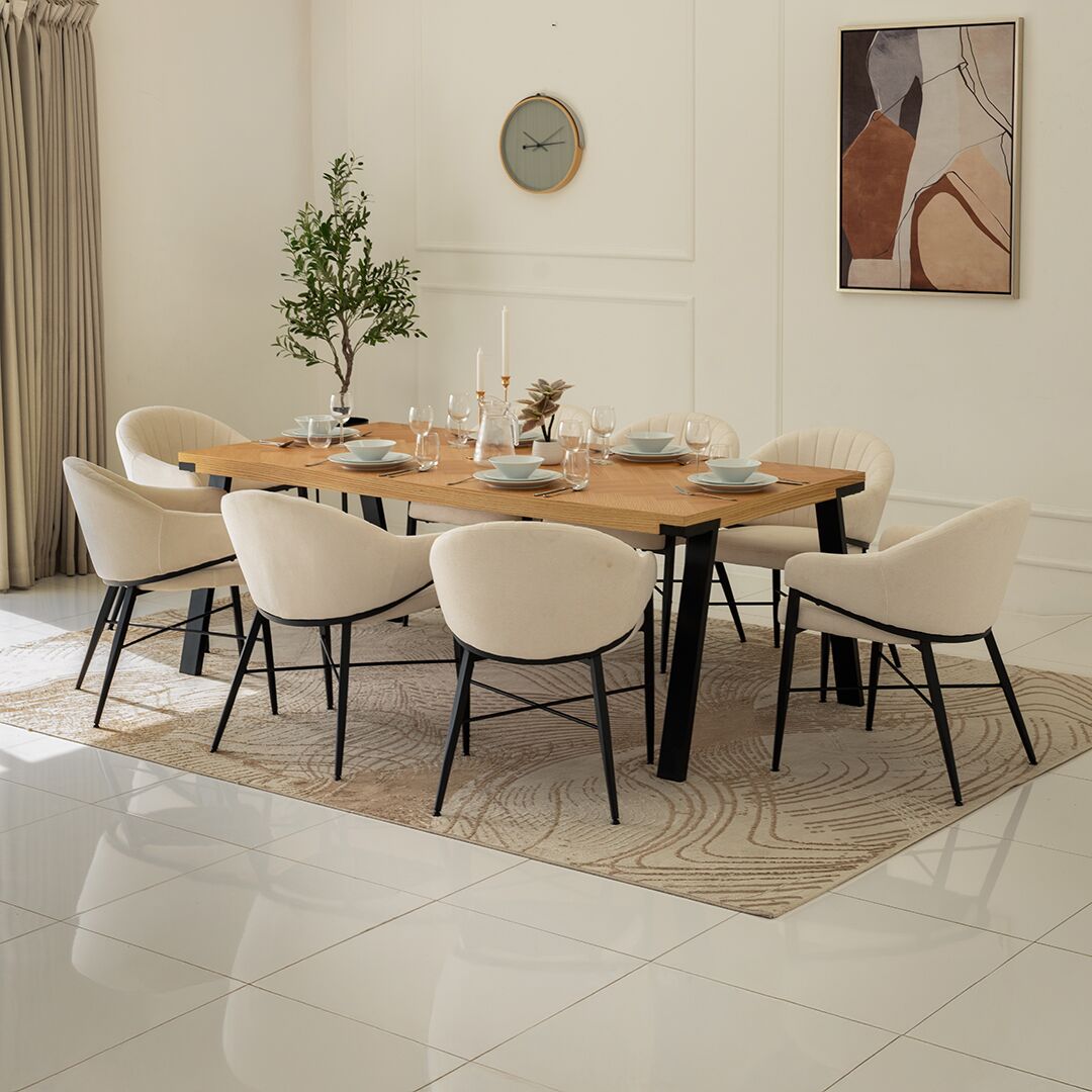 Griffin 8 Seater Dining Set - Image 11