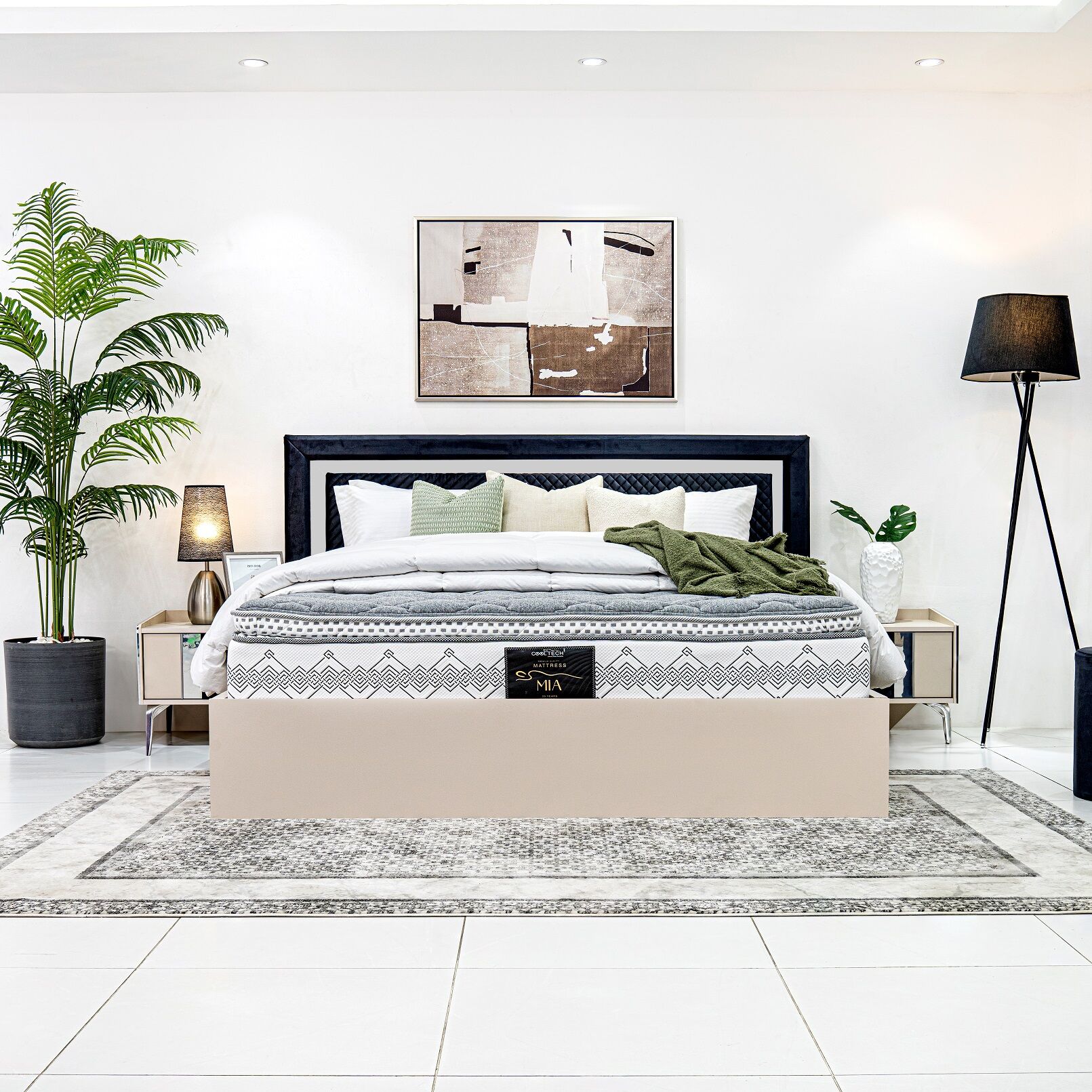 Mia Memory Foam Pillow Top Pocket Spring Mattress - Image 9