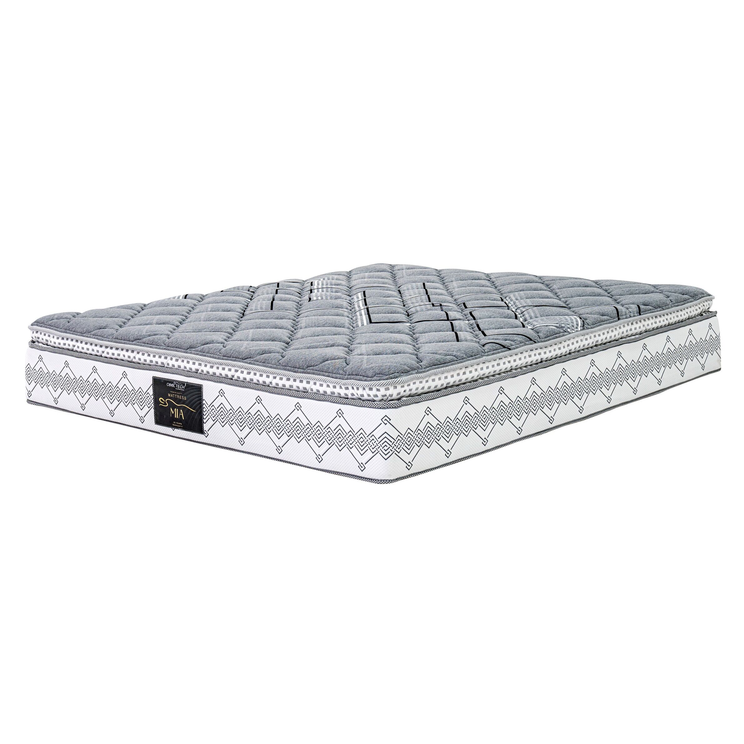 Mia Memory Foam Pillow Top Pocket Spring Mattress - Image 4