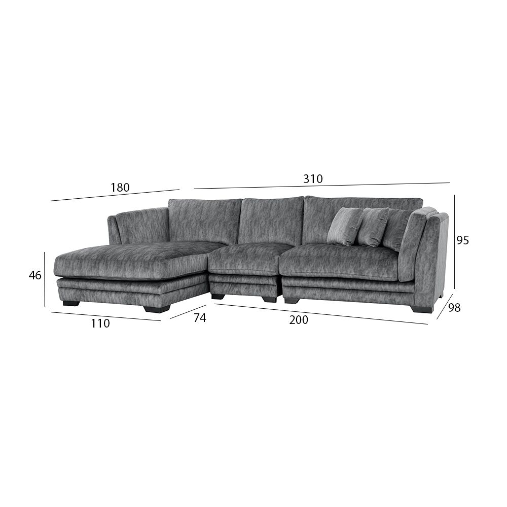 Domino Lux Corner Sofa - Image 2