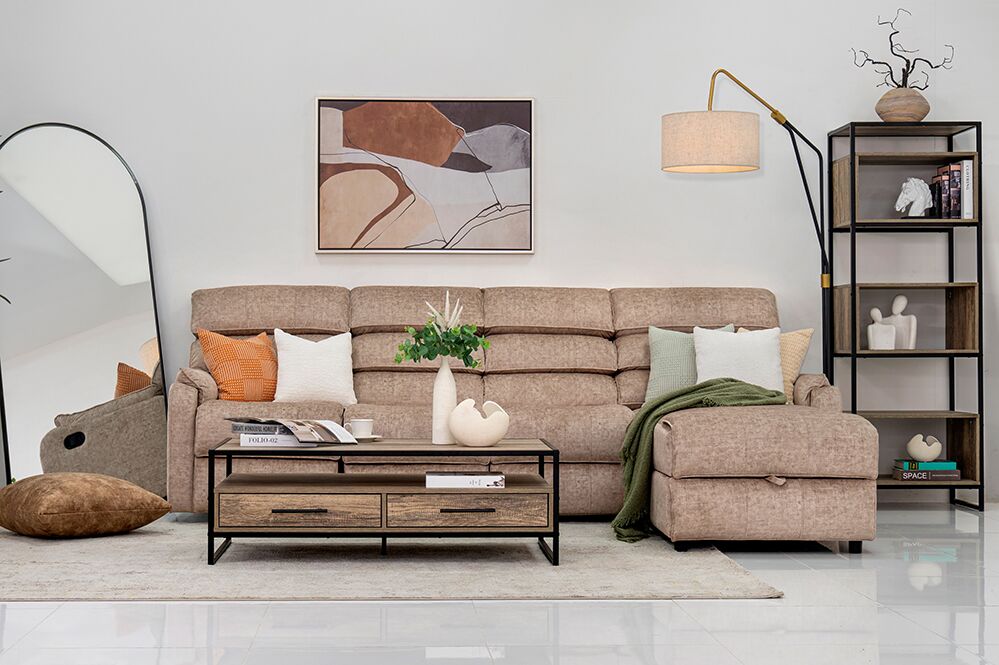 Jasmin Recliner Sofa With Storage