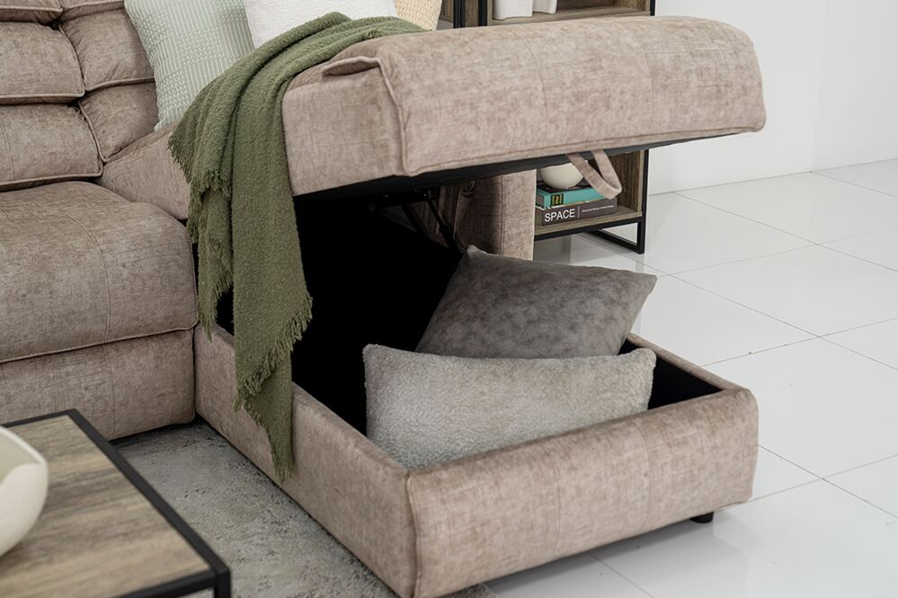 Jasmin Recliner Sofa With Storage - Image 15