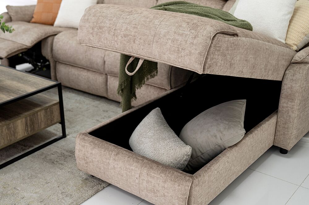 Jasmin Recliner Sofa With Storage - Image 16