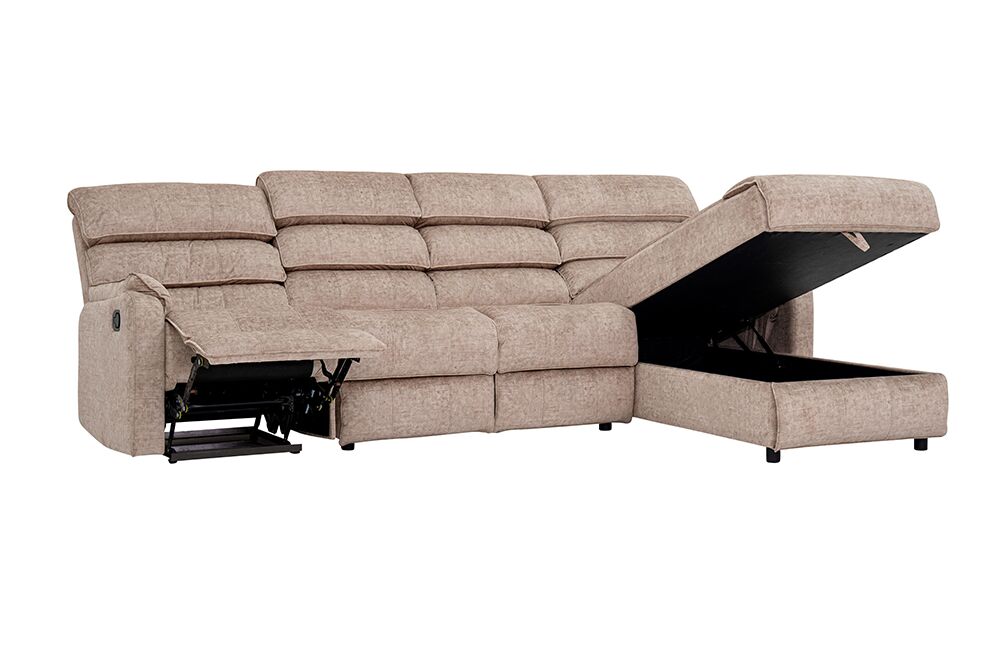 Jasmin Recliner Sofa With Storage - Image 4